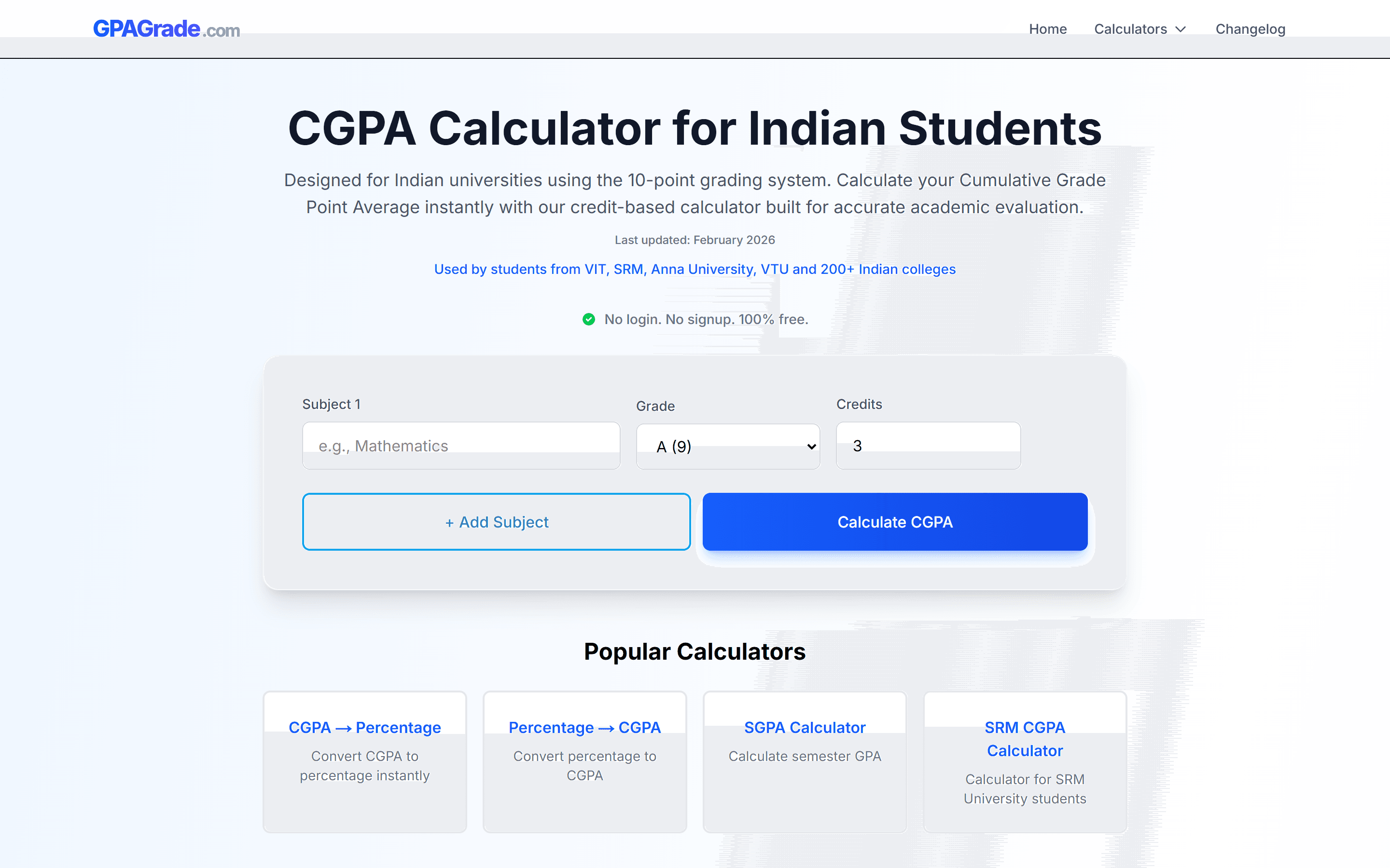 GPA Grade